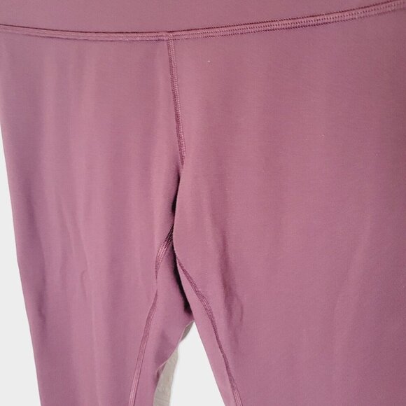 Lululemon Athletica Burgundy Leggings - Picture 6 of 10